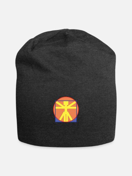 vitruvian RGB - Jersey-Beanie - Anthrazit
