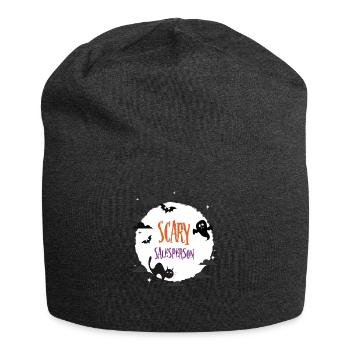 Scary Salesperson - Jersey Beanie - charcoal grey - Front