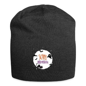 Mathématicien effrayant - Bonnet en jersey - charbon - Devant