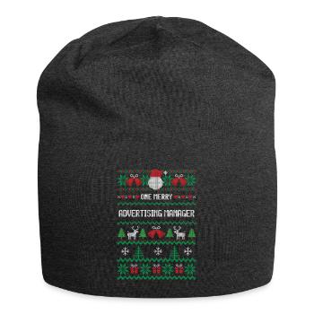 One Merry Advertising Manager - Jersey Beanie - charcoal grey - Front