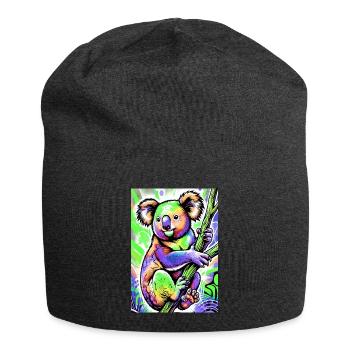 Koala - Jersey-Beanie - Anthrazit - Vorne