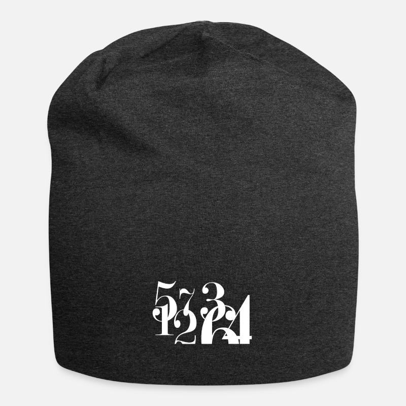 Payer- - Bonnet en jersey - charbon