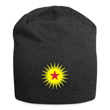 KCK sun - Jersey Beanie - charcoal grey - Front