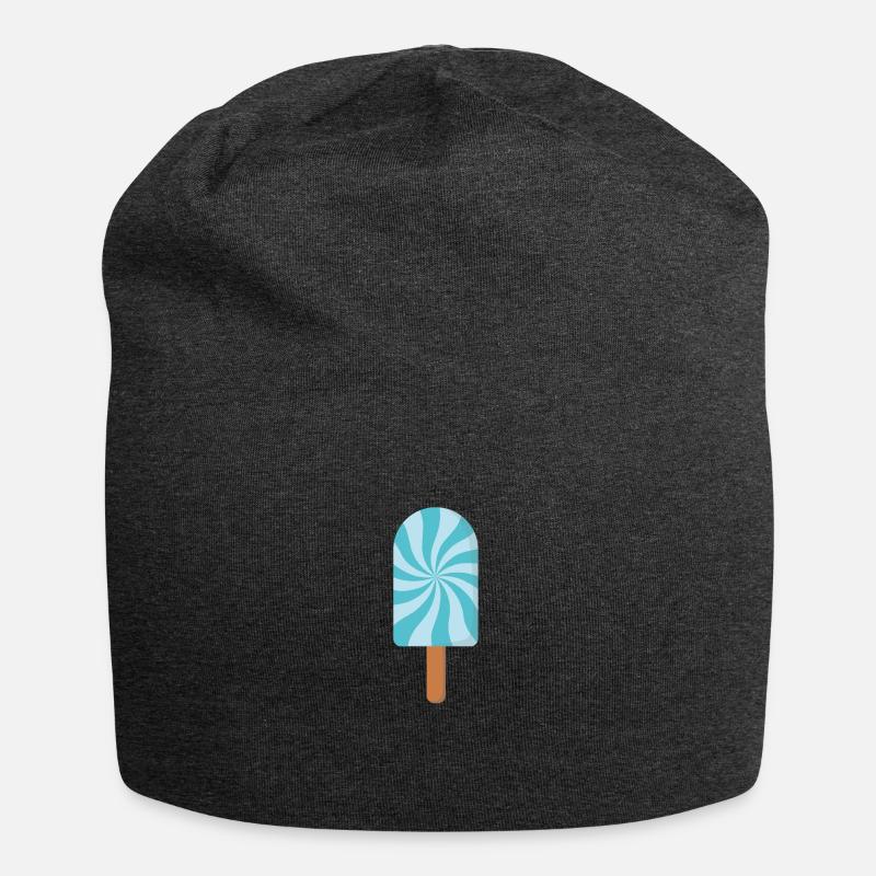 Eis Sommer - Jersey-Beanie - Anthrazit