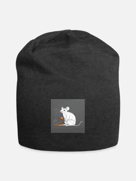 Fiep fiep - Jersey-Beanie - Anthrazit