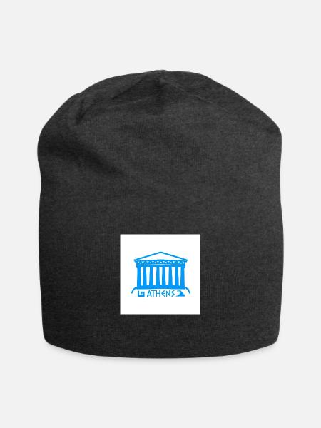 Athen - Jersey-Beanie - Anthrazit