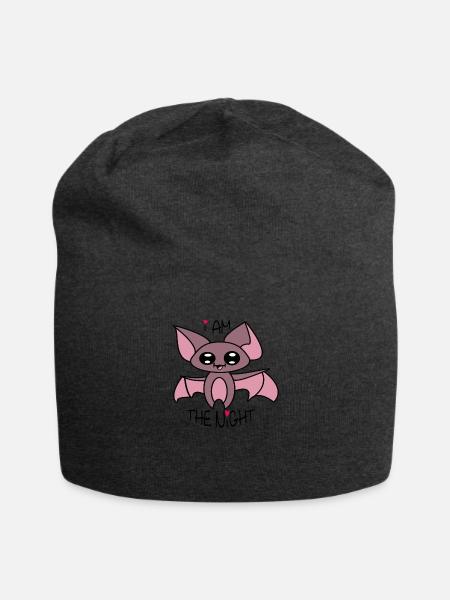 Yoru - die Fledermaus, die Angst vor der Dunkelheit hatte - Jersey-Beanie - Anthrazit