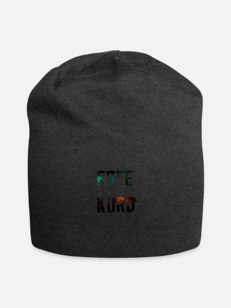 FREE KURD - Jersey-Beanie - Anthrazit