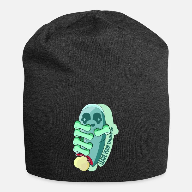 DAUMEN - Jersey-Beanie - Anthrazit
