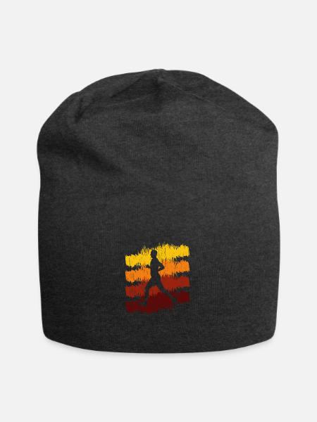 Joggen - Jersey-Beanie - Anthrazit