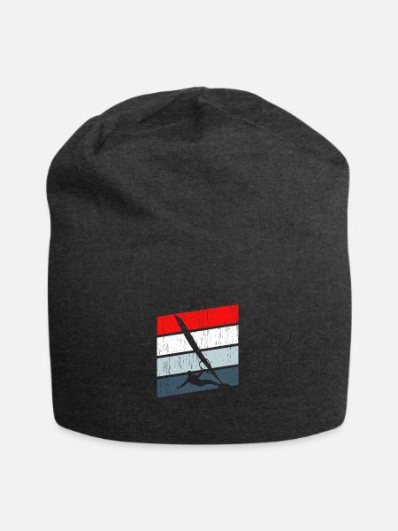 Windsurfen Surfen Liebhaber - Jersey-Beanie - Anthrazit