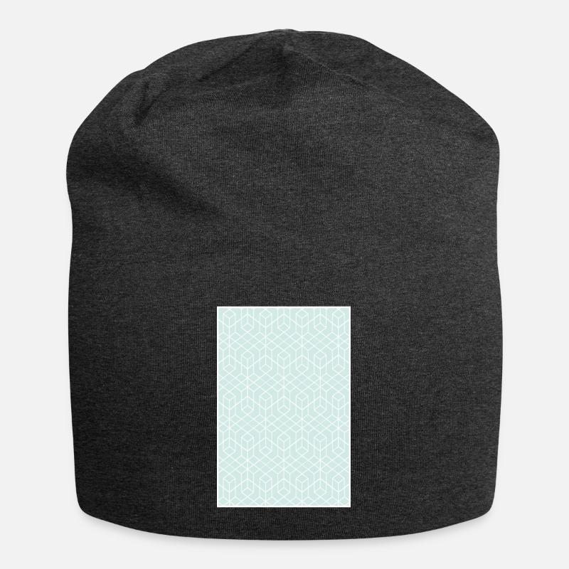 pattern_nr1_kl - Jersey-Beanie - Anthrazit