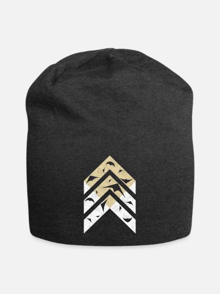 Lenkdrachen - Jersey-Beanie - Anthrazit