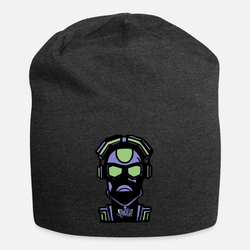 NICEendreiteeohTRASH - Jersey-Beanie - Anthrazit