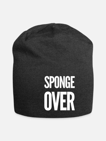 sponge over - Jersey-Beanie - Anthrazit