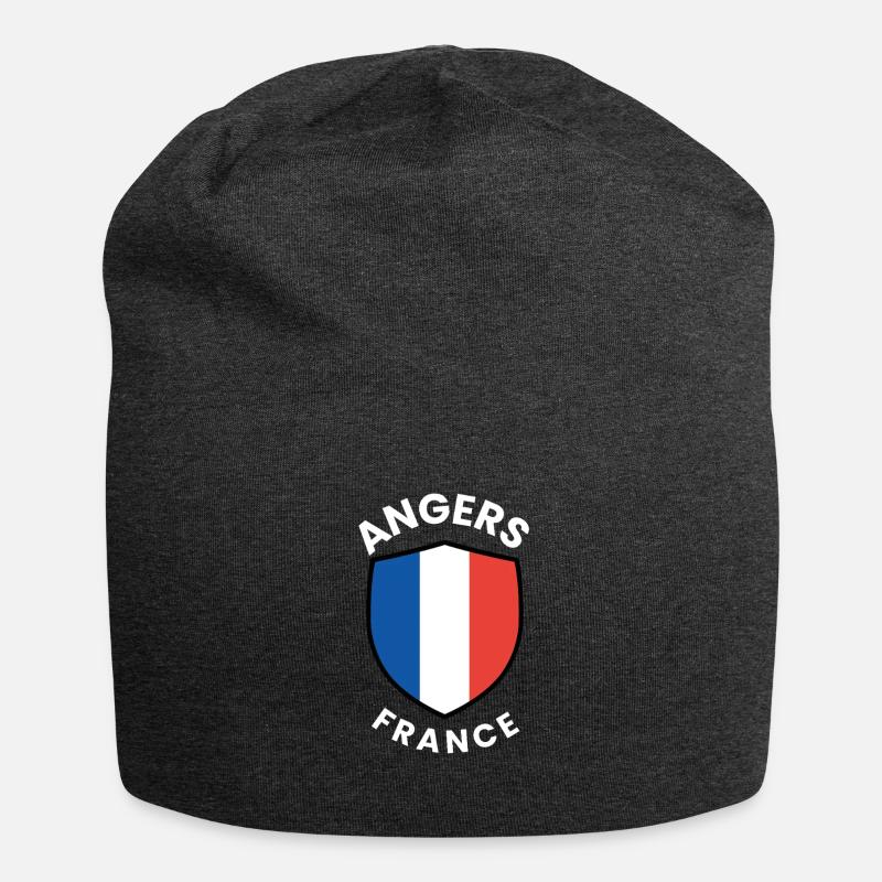 Angers France Schildemblem - Jersey-Beanie - Anthrazit