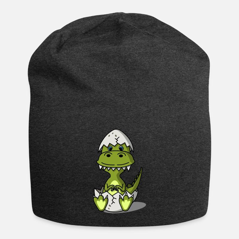 Baby T-Rex - Jersey-Beanie - Anthrazit