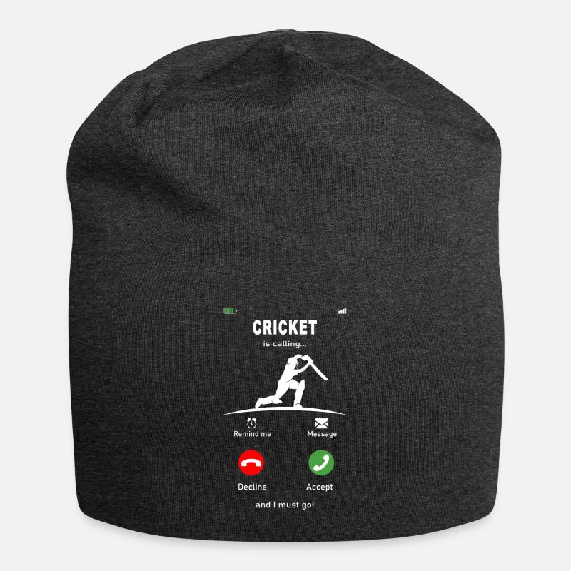 Cricket is calling - Jersey-Beanie - Anthrazit