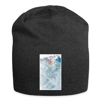 Nixen - Jersey-Beanie - Anthrazit - Vorne