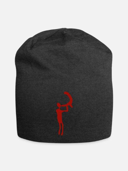 Kivik-Sammlung - Jersey-Beanie - Anthrazit