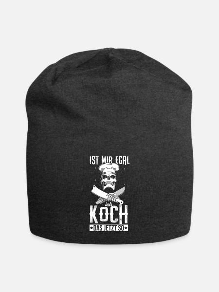 Koch das jetzt so - Chefkoch Kochen Geschenkidee - Jersey-Beanie - Anthrazit