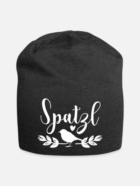Spatzl - Jersey-Beanie - Anthrazit