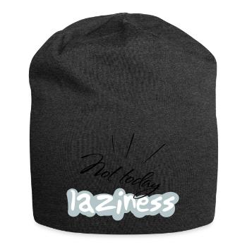 not Today - Jersey Beanie - charcoal grey - Front