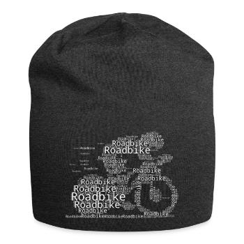 Klare Roadbike Botschaft - Jersey-Beanie - Anthrazit - Vorne