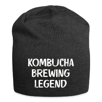 Kombucha Brewing Legend - Jersey-Beanie - Anthrazit - Vorne
