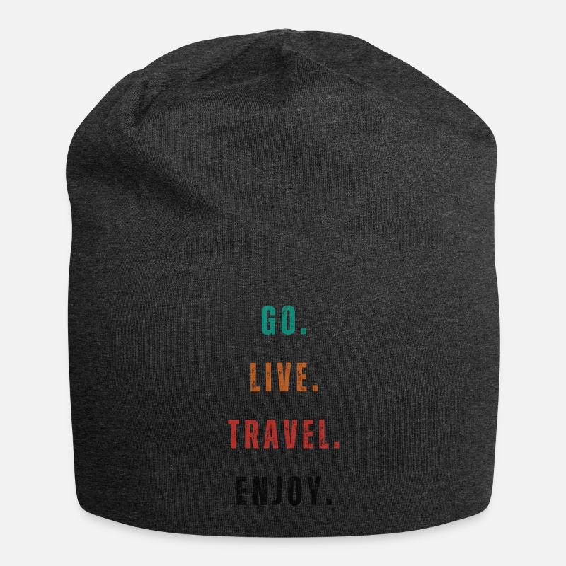 Reise - Jersey-Beanie - Anthrazit