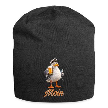 Möwe Moin - Jersey-Beanie - Anthrazit - Vorne
