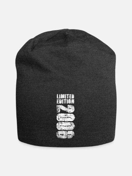 Limited Edition 2006 18. Geburtstag - Jersey-Beanie - Anthrazit