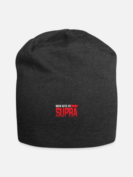 Mein Auto ist Supra - Jersey-Beanie - Anthrazit