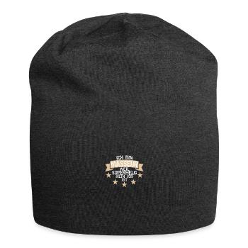 Masseur Superheld Massage Studio Massageöl - Jersey-Beanie - Anthrazit - Vorne