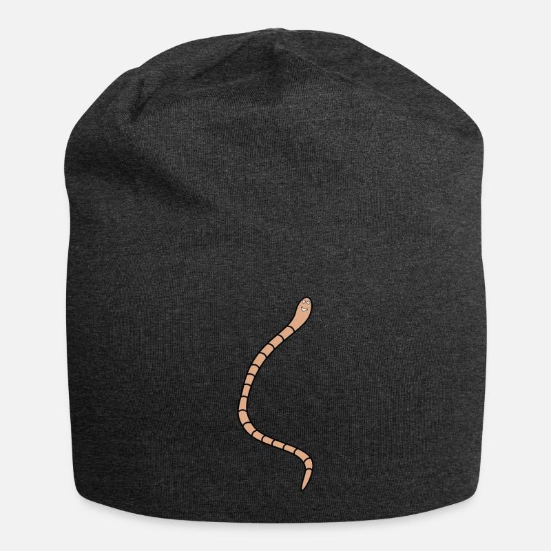 Asticot - Bonnet en jersey - charbon