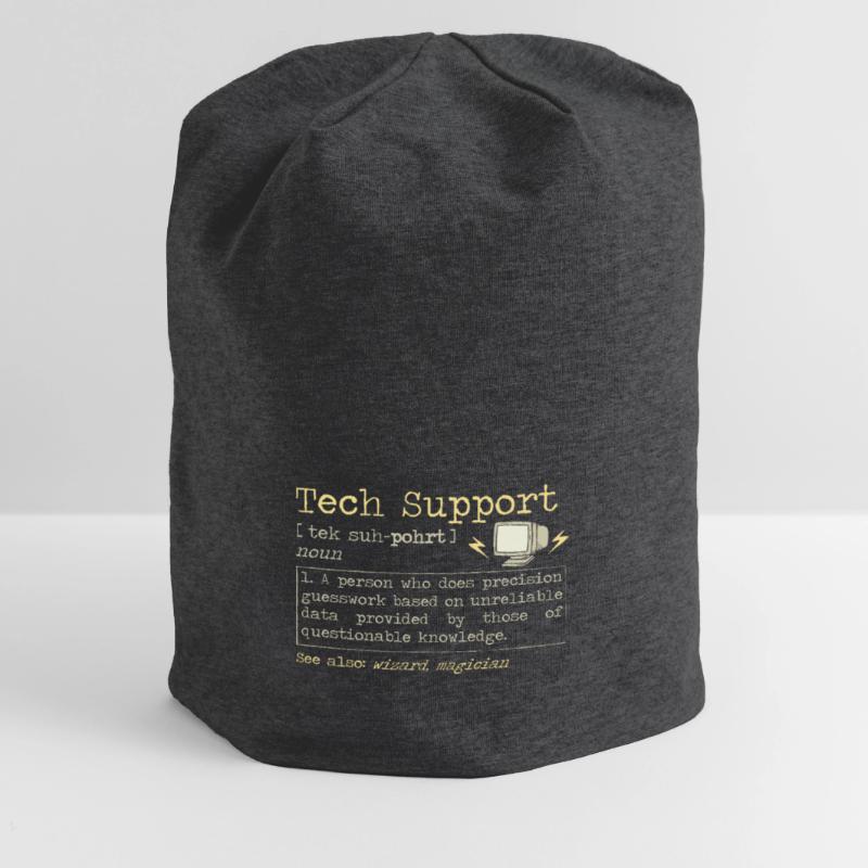 Tech Support | Computer Helpdesk Technology Help Jersey Beanie