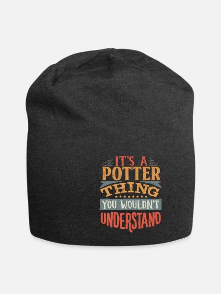 Es ist eine Potter-Sache, die Sie nicht verstehen würden - - Jersey-Beanie - Anthrazit