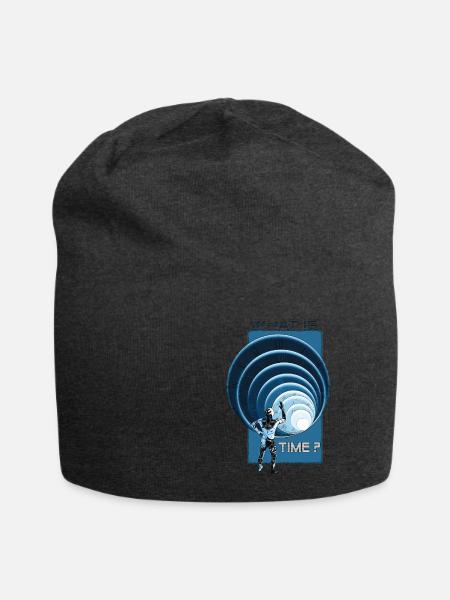 Wie ist das wetter - Jersey-Beanie - Anthrazit