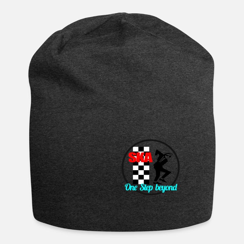 Ska Patch - Jersey Beanie - charcoal grey