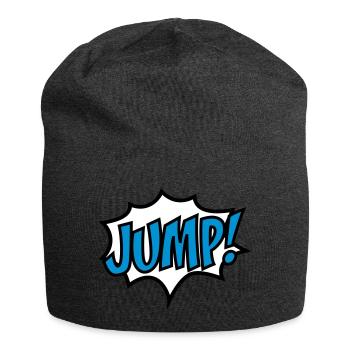 Jump - Jersey Beanie - charcoal grey - Front