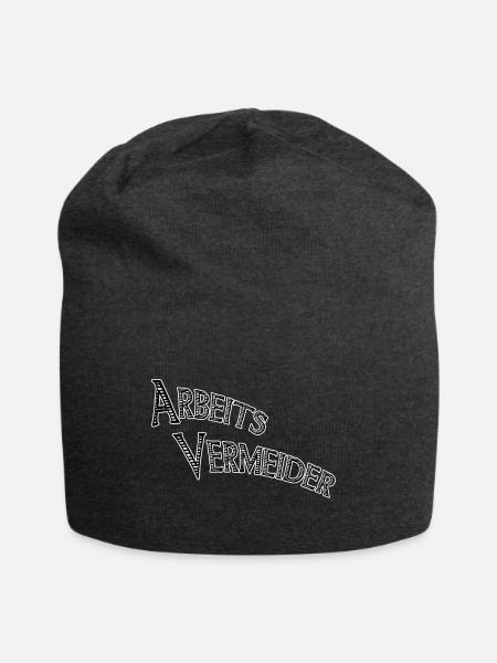 Arbeitsvermeider - Jersey-Beanie - Anthrazit