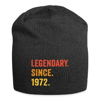 Legendary since 1972 - Jersey Beanie - charcoal grey - Front