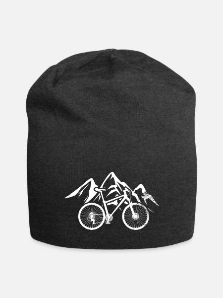 Mountainbike MTB Mountainbike - Jersey-Beanie - Anthrazit