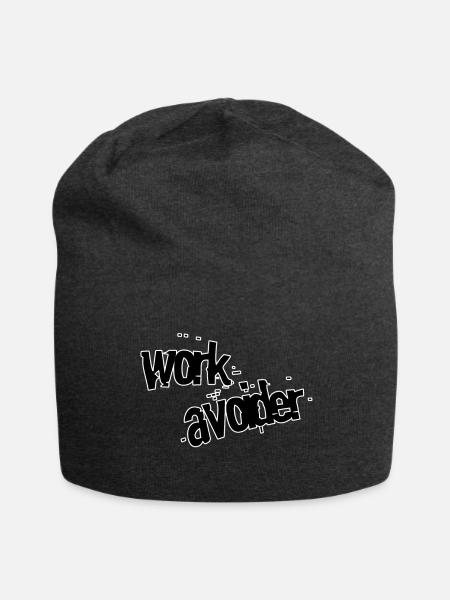Work avoider - Jersey-Beanie - Anthrazit