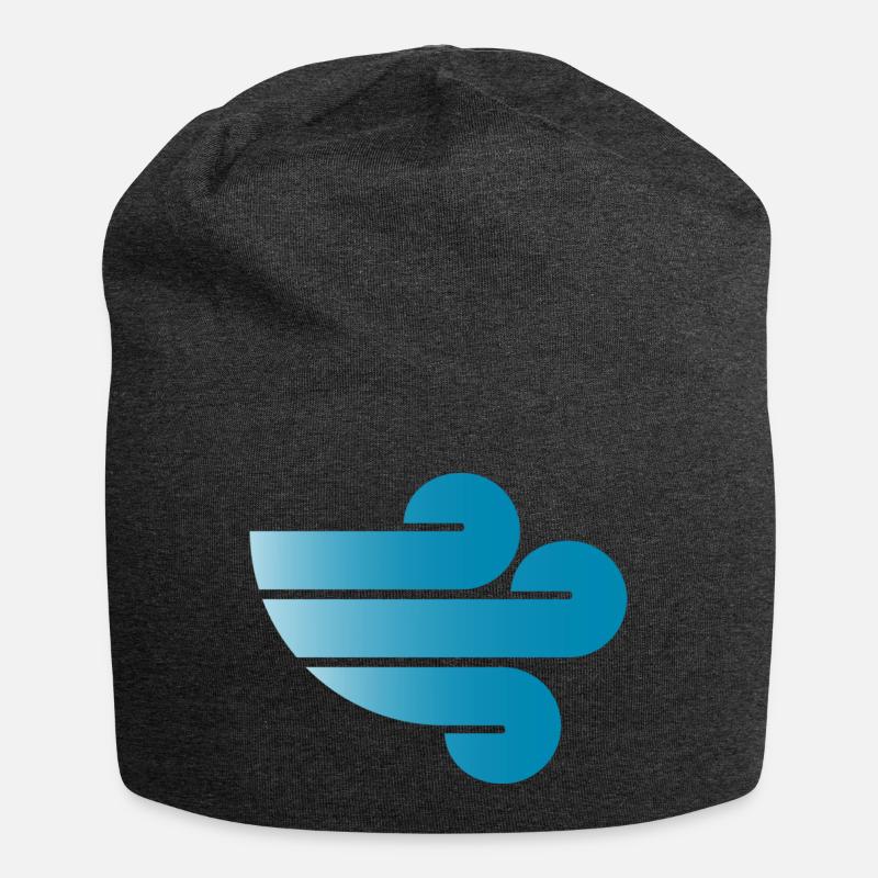 Wind - Jersey-Beanie - Anthrazit