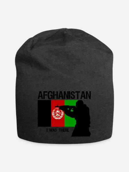 Afghanistan - Jersey-Beanie - Anthrazit