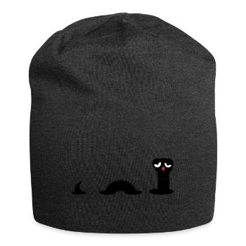Early Worm / Early Worm (3c) - Jersey Beanie - charcoal grey - Front