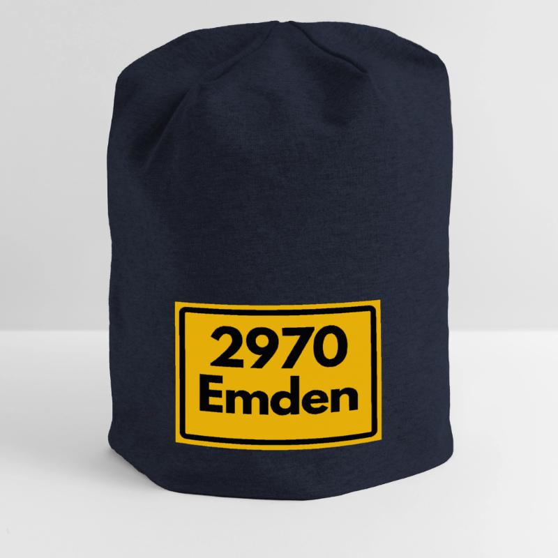 OLD POSTCODE ZIP CODE RETRO ⚓ 2970 Emden Moin moin Jersey Beanie