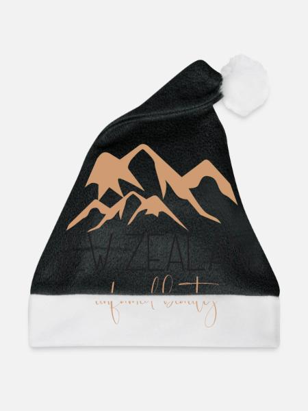 NEW ZEALAND unfamed beauty - Weihnachtsmütze - Schwarz/Weiß