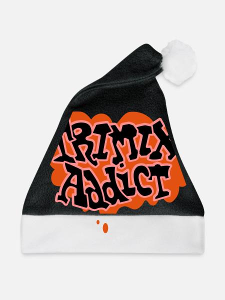 TRIMIX_small - Weihnachtsmütze - Schwarz/Weiß